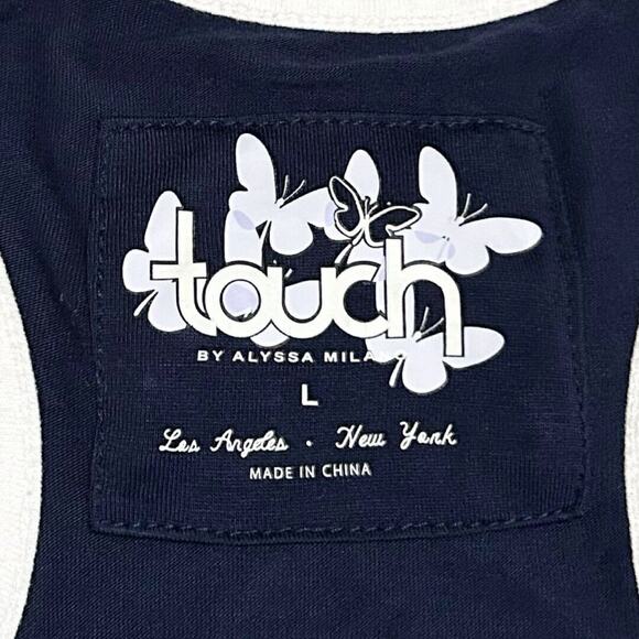 NFL Chargers Football Women's Touch By Alyssa Milano Easy Breeazy Cami Size L - Picture 4 of 6